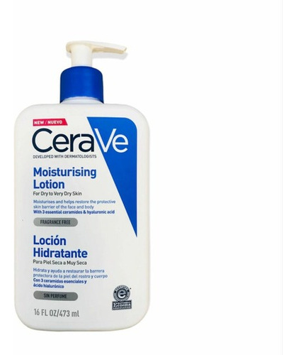 Cerave Loción Hidratante X 473 Ml Piel Sensible