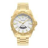 Relógio Dourado Masculino Technos Skydiver Wt205fl/4b