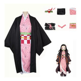 Z Traje De Anime De Cosplay Tanjirou Kamado Nezuko, Matador