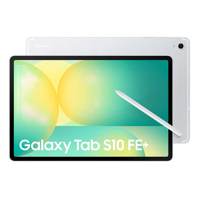 Tablet Samsung Galaxy S10 Fe+ 13,1 128 Gb Spen Y Funda Incl Color Plateado | Meses sin interés