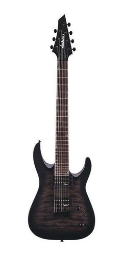 Jackson Js Series Dinky Arch Top Js22q-7 Dka Ht, Black Burst