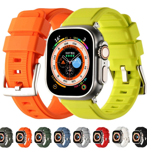 Correa Manilla Deportiva Para Apple Watch Ultra 44, 45, 49mm