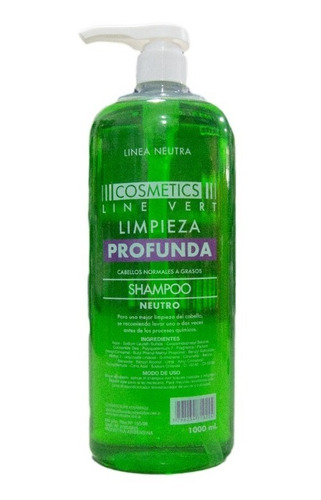 Shampoo Neutro Pre Tratamiento  Cosmetics Line