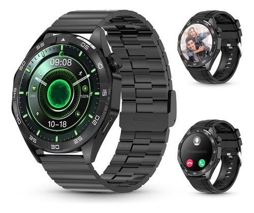Reloj Inteligente Smartwatch Bt Llamadas Impermeable Hombre