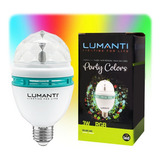 Lâmpada 3w Rgb Led Bulbo A80 Bivolt Party Colors Lumanti