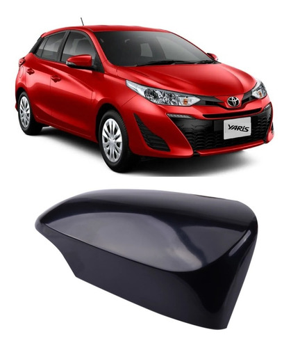 Tapa Cacha Espejo Toyota Yaris 2016 Al 2022 Original Foto 6