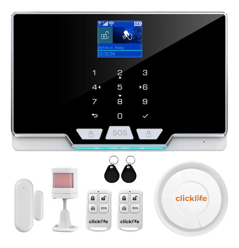 Alarma  3g Casa Negocio Wifi Seguridad  Touch Tuya 433mhz