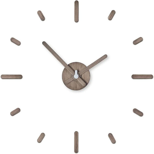 Reloj De Pared Presentime & Co 3d Grande Sin Marco Para Bric
