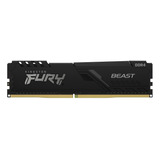 Memoria Ram Kingston Fury Beast Ddr4, 3733mhz, 16gb, Non-ecc