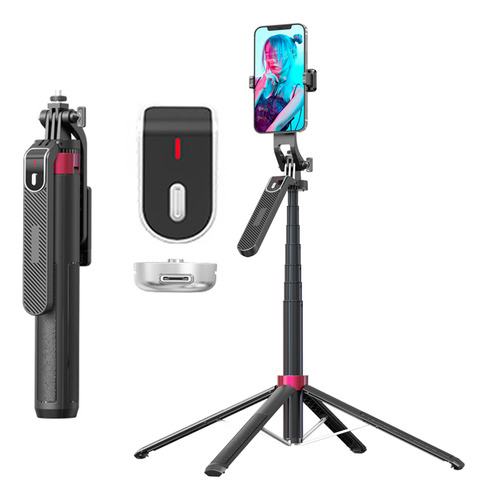 Monopod Tripode Bluetooth Celular Hasta 170 Cms Nw-p185