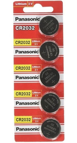 100 Panasonic Cr2032 - Batería De 3v De Litio