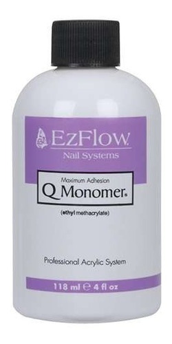 Monomero Ezflow Q-monomer 118ml Uñas Esculpidas Acrilicas