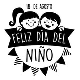 Vinilos Feliz Dia Del Niño Vidrieras Locales Grandes