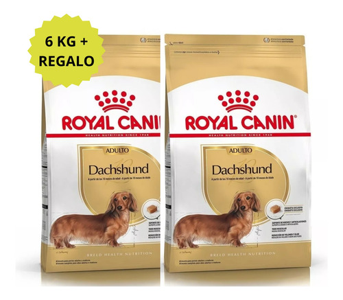 Alimento Royalcanin Perro Adult Dachshund Salchicha 6k + Reg
