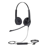 Auricular Headset Jabra Biz 1500 Duo Usb Nc Microfono