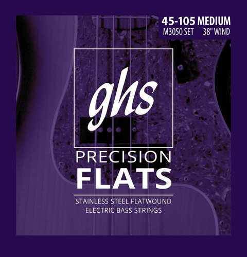 Encordado Para Bajo Ghs Precision Flats 45/105 Medium