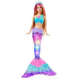 Barbie Dreamtopia Sirena Luces Magicas Sumergible 