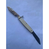 Navaja Antigua Tipo Boker Pm Atlas Cachas Blancas Original