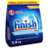 Detergente Para Máquina De Lavar Louça Finish 2,5kg Em Pó
