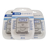 3 Hilo Pro Salud Oralb Pack Expert Individual 25 Mts Menta