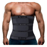 Cinturón Abdominal Térmico Para Hombre Fitness Lose Footbelt