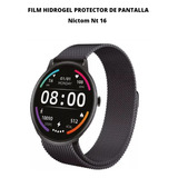 Film Hidrogel Protector Smartwatch Nictom Nt16 1.28¨ X2unid.