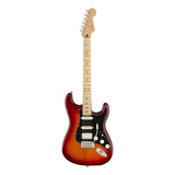 Guitarra Elétrica Fender Player Stratocaster Hss Plus Top De  Amieiro/bordo Aged Cherry Burst Poliuretano Brilhante Com Diapasão De Bordo