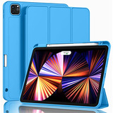 Funda Para iPad Pro De 11 2022 Con Portalapices - Ocean Blue