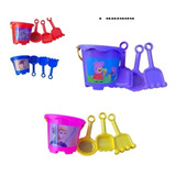 Pack X 3 Set Balde Arena Juego Para Niños Playa 