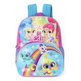 Shimmer And Shine Girls Backpack, Purple, One Size