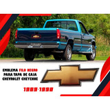 Emblema Filo Negro Para Tapa Chevrolet Cheyenne 1989-1998