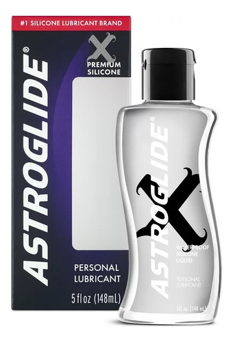 Lubricante Personal Astroglide X Liquid Base Silicon 148 Ml.