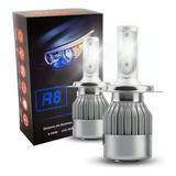 Lampada Ultra Leds Jr8 Headlight 6500k Super Branca