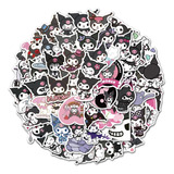 Set 50 Sticker Sanrio Nuevo A Elegir Kuromi Melody Kitty