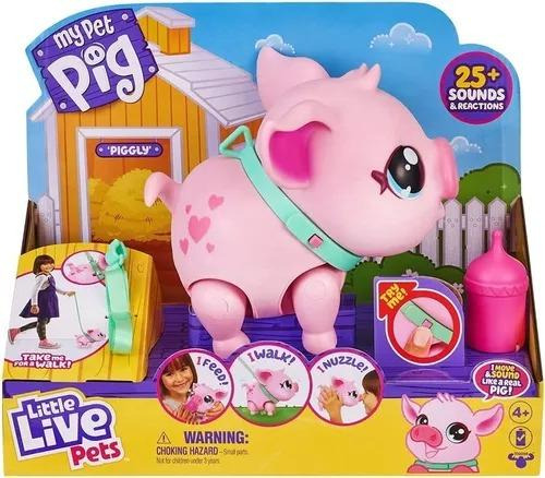 Little Live Pets Porquinho My Pet Pig - Fun Divirta-se