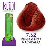 Tinte Kuul Profesional Tono K7.62 Rubio Rojizo Nacarado 90 M
