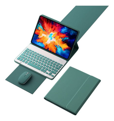 Funda C/teclado Y Mouse P/lenovo Tab M10 Plus 10.3''-x606f/x