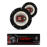 Alto-falante 4ohms 50w Rms + Som Automotivo Usb/bt/cartão Sd