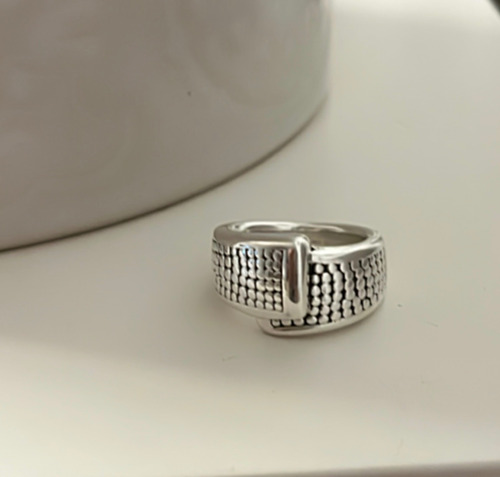 Anillo Plata 925 Inflada Talle 17