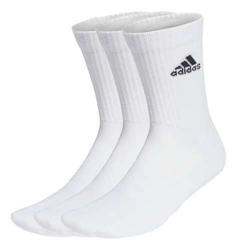 Kit Meia adidas Cano Alto 3 Pares - Original