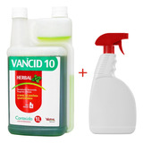 Desinfetante Vancid 10 Herbal Vansil Amônia Quaternária 1 L