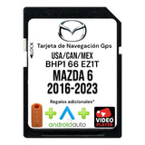 Tarjeta De Navegación Mazda 6 2016-2023 Gps + Android Auto