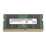 Memoria Ram Micron 32 Gb 4800 Pc5 Ddr5 Sodimm -verde