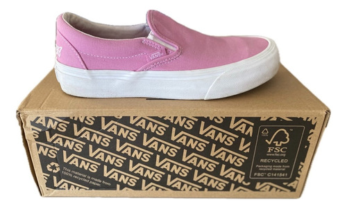 Zapatillas Vans Slip On Rosadas Nro.37