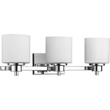 Chloe Lighting Ch Cm24-bl3 - Mueble De Baño Con 3 Luces (cr