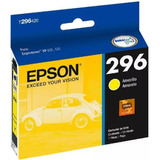 Cartucho Epson 296 T296 Xp231 Xp241 Xp431 Original Amarelo