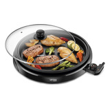 Grill Elétrico Multifuncional Gourmet Pgr151 Lenoxx Cor Preto 110v