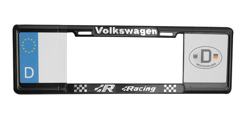 Portaplacas Europeo Deutschland R Racing Volkswagen D