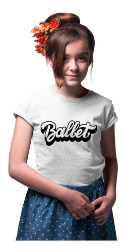 Playera De Niña De Bailarinas De Ballet/danza Al Mayoreo