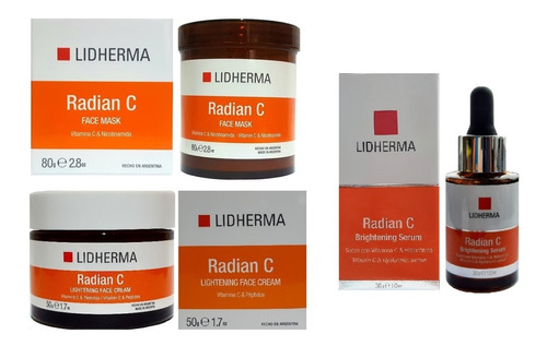 Radian C Lidherma Kit Completo De Vitamina C Revitalizante